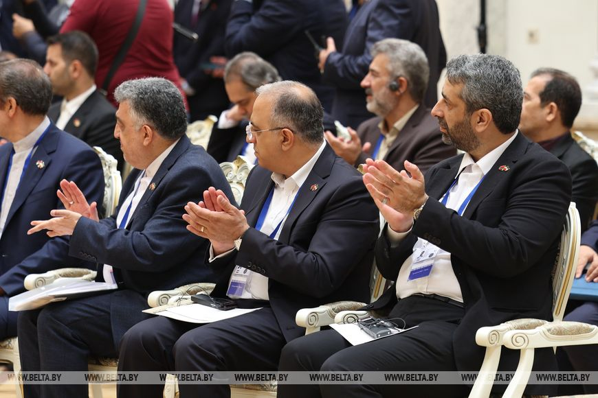 délégation iranienne à Minsk